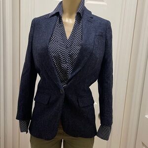 J Crew Women's Navy Blazer